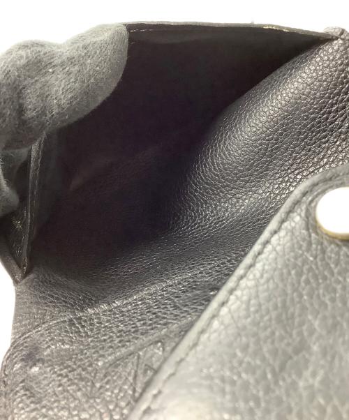 LOUIS VUITTON（ルイ ヴィトン）LOUIS VUITTON (ルイ ヴィトン) 3つ折り財布 ブラックの古着・服飾アイテム