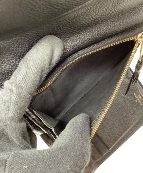 LOUIS VUITTON（ルイ ヴィトン）LOUIS VUITTON (ルイ ヴィトン) 3つ折り財布 ブラックの古着・服飾アイテム