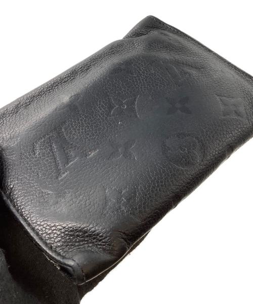 LOUIS VUITTON（ルイ ヴィトン）LOUIS VUITTON (ルイ ヴィトン) 3つ折り財布 ブラックの古着・服飾アイテム