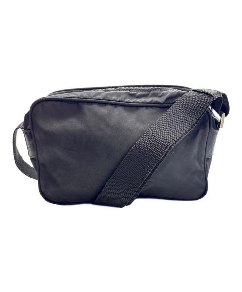 PRADA（プラダ）PRADA (プラダ) ナイロンショルダーバッグ ブラックの古着・服飾アイテム