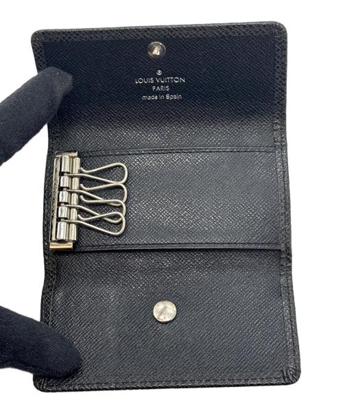 LOUIS VUITTON（ルイ ヴィトン）LOUIS VUITTON (ルイ ヴィトン) キーケース / タイガ ミュルティクレ4 ブラックの古着・服飾アイテム