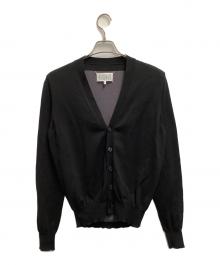 Maison Margiela（メゾンマルジェラ）の古着「カーディガン」｜ブラック×グレー