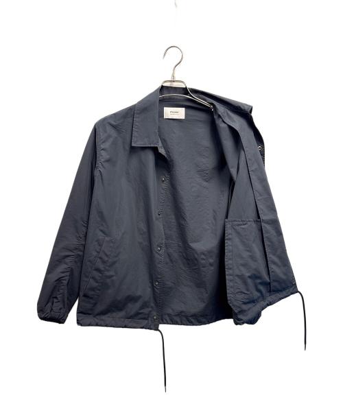 ATTACHMENT（アタッチメント）ATTACHMENT (アタッチメント) ジオメトリックプリントコーチジャケット ネイビー サイズ:1の古着・服飾アイテム