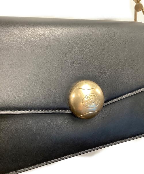 LACOSTE（ラコステ）LACOSTE (ラコステ) ショルダーバッグ ブラックの古着・服飾アイテム