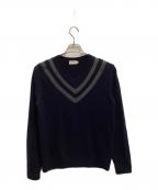 MONCLERモンクレール）の古着「厚手ニット」｜ネイビー