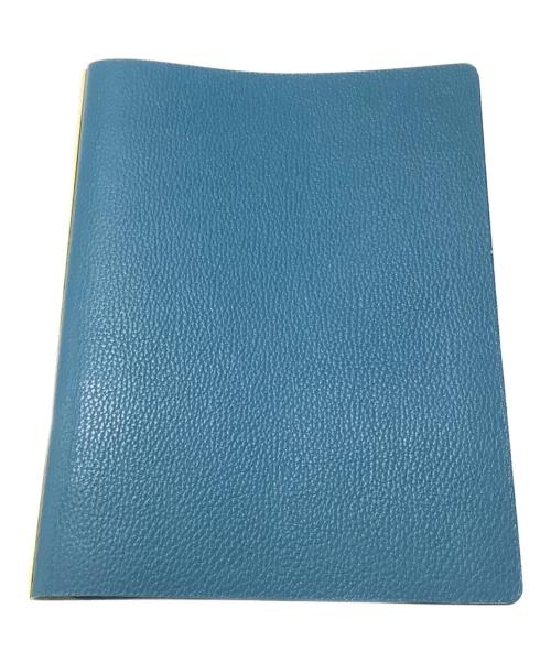 PLOTTER（プロッター）PLOTTER (プロッター) リングレザーバインダー A5 ブルーの古着・服飾アイテム