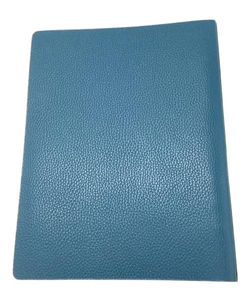 PLOTTER（プロッター）PLOTTER (プロッター) リングレザーバインダー A5 ブルーの古着・服飾アイテム