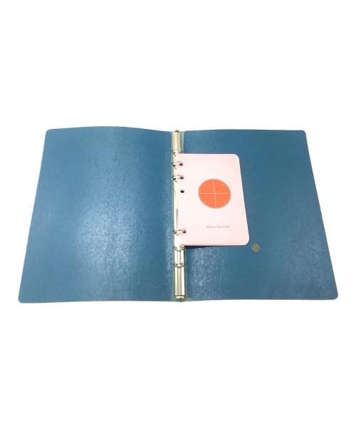 PLOTTER（プロッター）PLOTTER (プロッター) リングレザーバインダー A5 ブルーの古着・服飾アイテム