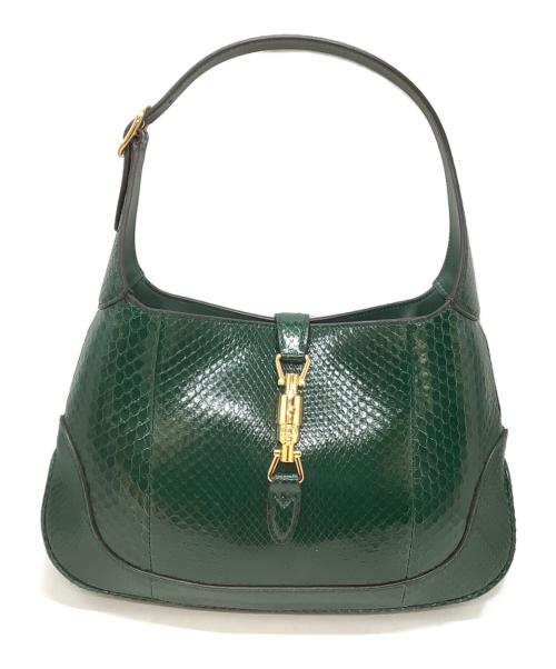 GUCCI（グッチ）GUCCI (グッチ) ハンドバッグ グリーンの古着・服飾アイテム