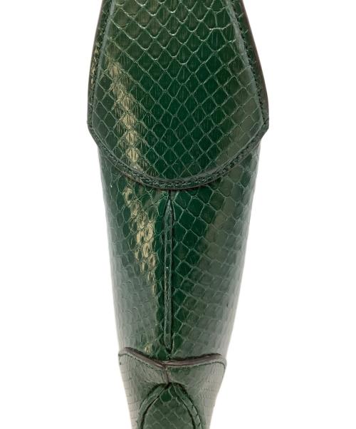 GUCCI（グッチ）GUCCI (グッチ) ハンドバッグ グリーンの古着・服飾アイテム