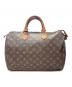 LOUIS VUITTON（ルイ ヴィトン）の古着「ハンドバッグ / モノグラム スピーディ35」｜ブラウン