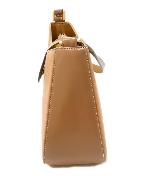 BURBERRY（バーバリー）BURBERRY (バーバリー) セミショルダーバッグ ブラウンの古着・服飾アイテム