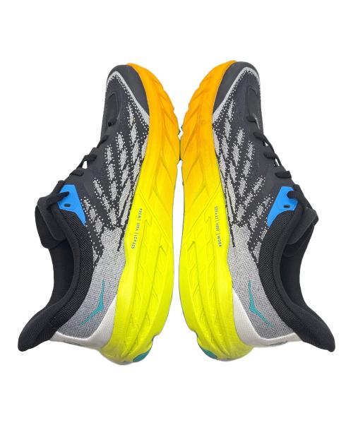 HOKA（ホカ）HOKA (ホカ) ローカットスニーカー / SPEED GOAT5 イエロー×ブラック サイズ:US 10Dの古着・服飾アイテム