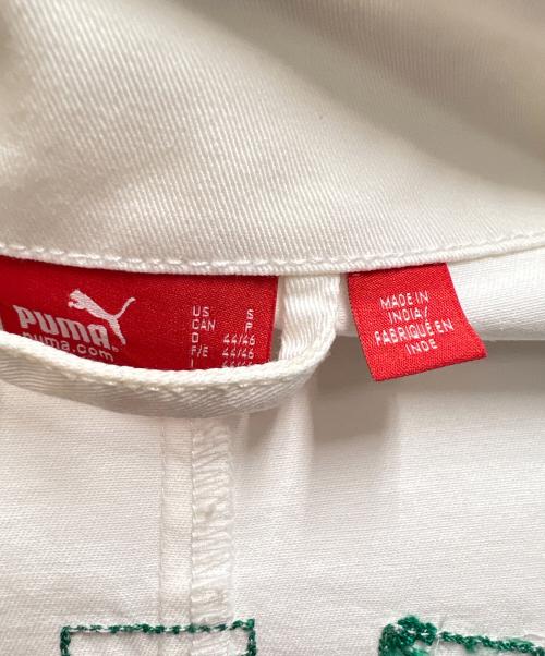 PUMA（プーマ）PUMA (プーマ) RICHARD PETTY レーシングジャケット ホワイト サイズ:Sの古着・服飾アイテム