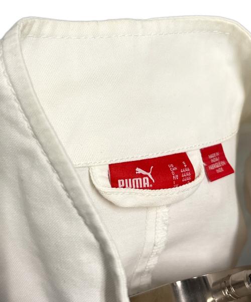 PUMA（プーマ）PUMA (プーマ) RICHARD PETTY レーシングジャケット ホワイト サイズ:Sの古着・服飾アイテム