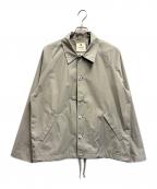 Snow peakスノーピーク）の古着「コーチジャケット」｜ライトグレー