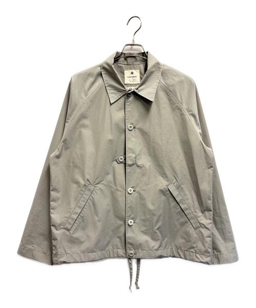 Snow peak（スノーピーク）Snow peak (スノーピーク) コーチジャケット ライトグレー サイズ:Lの古着・服飾アイテム