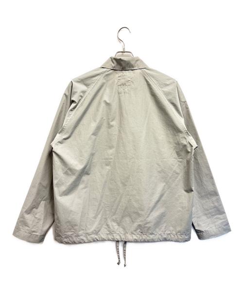 Snow peak（スノーピーク）Snow peak (スノーピーク) コーチジャケット ライトグレー サイズ:Lの古着・服飾アイテム