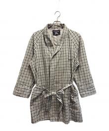 BURBERRY（バーバリー）の古着「コート」｜ホワイト×ブラック
