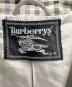 中古・古着 BURBERRY (バーバリー) コート ホワイト×ブラック サイズ:M：7000円