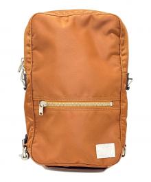PORTER（ポーター）の古着「ワンショルダーバッグ / SLING SHOULDER BAG」｜ブラウン