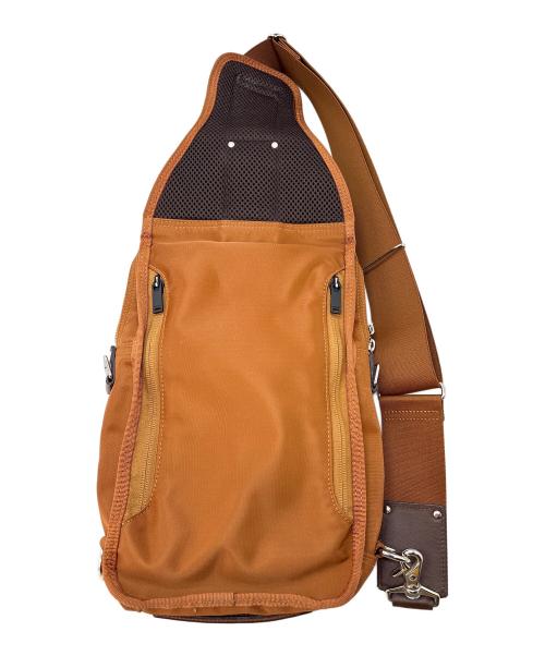 PORTER（ポーター）PORTER (ポーター) ワンショルダーバッグ / SLING SHOULDER BAG ブラウンの古着・服飾アイテム