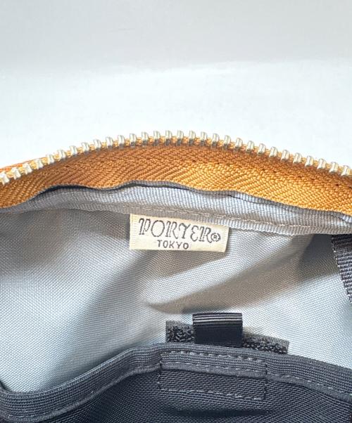PORTER（ポーター）PORTER (ポーター) ワンショルダーバッグ / SLING SHOULDER BAG ブラウンの古着・服飾アイテム
