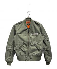 AVIREX（アヴィレックス）の古着「ミリタリージャケット / フライングタイガー」｜グリーン
