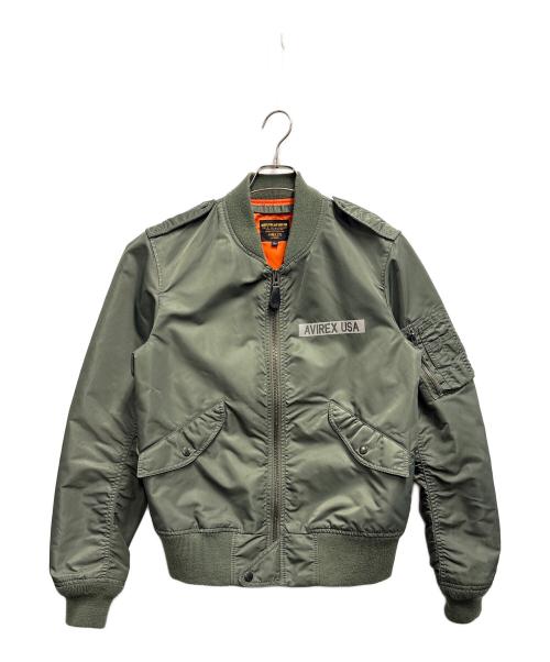 AVIREX（アヴィレックス）AVIREX (アヴィレックス) ミリタリージャケット / フライングタイガー グリーン サイズ:Lの古着・服飾アイテム
