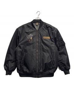 中古・古着通販】THE BONEZ (ザボーンズ) MA-1ジャケット ブラック