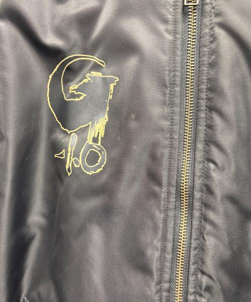 HEATH（ヒース）HEATH (ヒース) MA-1ジャケット / ゴジラ-1.0 コラボモデル ブラック サイズ:XLの古着・服飾アイテム