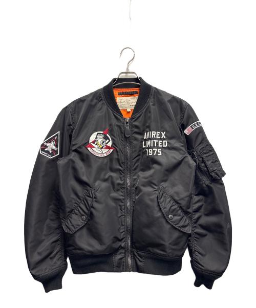 AVIREX（アヴィレックス）AVIREX (アヴィレックス) MA-1ジャケット / TOPHATTERS ブラック サイズ:XLの古着・服飾アイテム