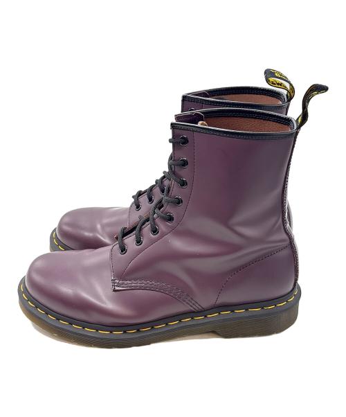 Dr.Martens（ドクターマーチン）Dr.Martens (ドクターマーチン) 8ホールブーツ パープル サイズ:UK 9の古着・服飾アイテム