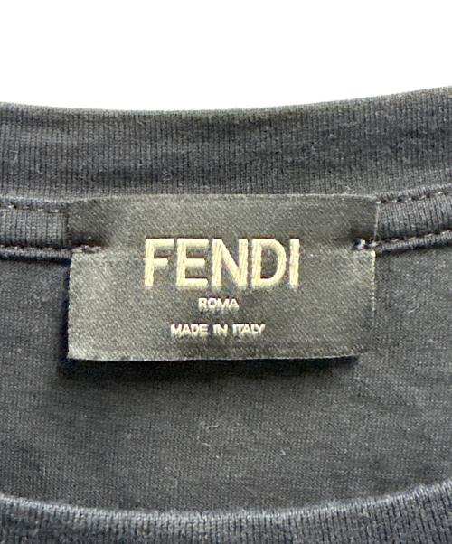 FENDI（フェンディ）FENDI (フェンディ) 半袖カットソー ブラック サイズ:XXLの古着・服飾アイテム