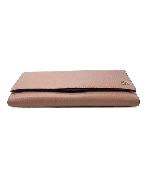 GUCCI（グッチ）GUCCI (グッチ) 長財布 ピンクの古着・服飾アイテム