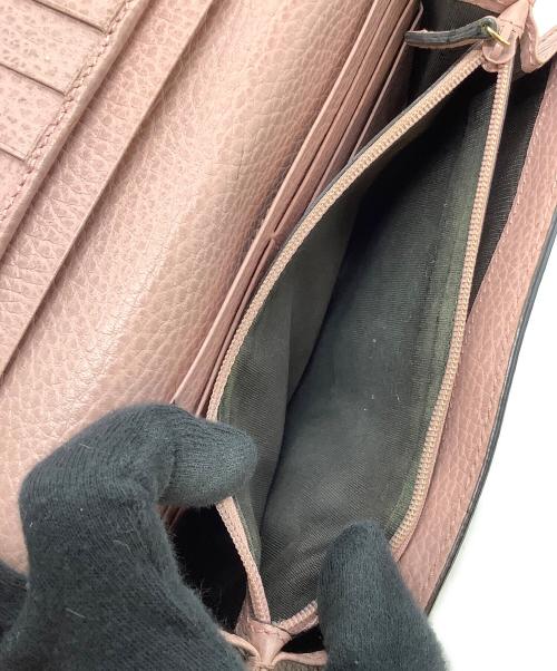 GUCCI（グッチ）GUCCI (グッチ) 長財布 ピンクの古着・服飾アイテム