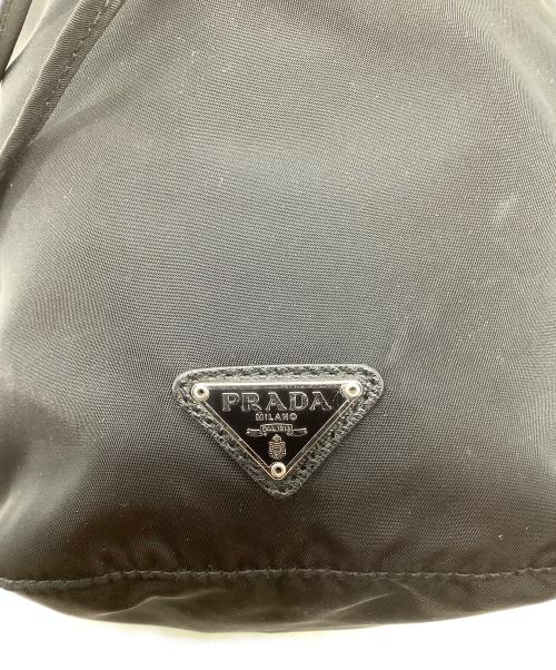 PRADA（プラダ）PRADA (プラダ) ナイロン巾着ポーチ ブラックの古着・服飾アイテム
