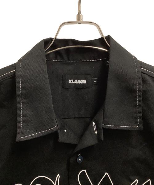 X-LARGE（エクストララージ）X-LARGE (エクストララージ) 半袖シャツ ブラック サイズ:Lの古着・服飾アイテム