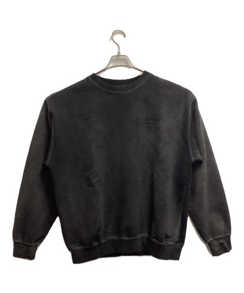 X-LARGE（エクストララージ）X-LARGE (エクストララージ) ダメージ加工スウェット ブラック サイズ:Lの古着・服飾アイテム