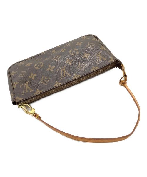 LOUIS VUITTON（ルイ ヴィトン）LOUIS VUITTON (ルイ ヴィトン) ショルダーポーチ ブラウンの古着・服飾アイテム