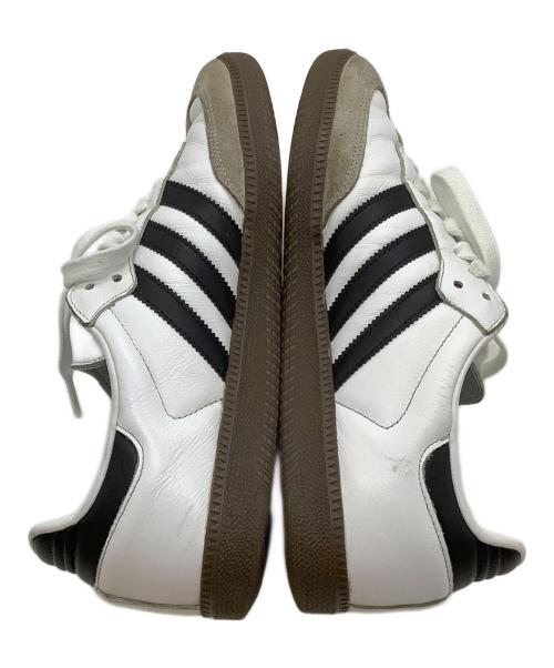 adidas（アディダス）adidas (アディダス) ローカットスニーカー ホワイト×ブラック サイズ:SIZE 27.5cmの古着・服飾アイテム