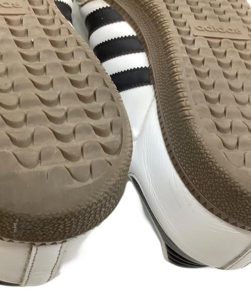 adidas（アディダス）adidas (アディダス) ローカットスニーカー ホワイト×ブラック サイズ:SIZE 27.5cmの古着・服飾アイテム