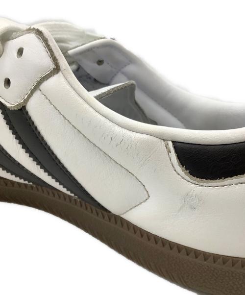 adidas（アディダス）adidas (アディダス) ローカットスニーカー ホワイト×ブラック サイズ:SIZE 27.5cmの古着・服飾アイテム