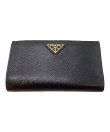 PRADA（プラダ）の古着「長財布」｜ブラック