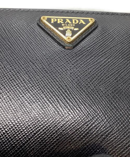PRADA（プラダ）PRADA (プラダ) 長財布 ブラックの古着・服飾アイテム