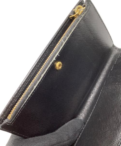 PRADA（プラダ）PRADA (プラダ) 長財布 ブラックの古着・服飾アイテム