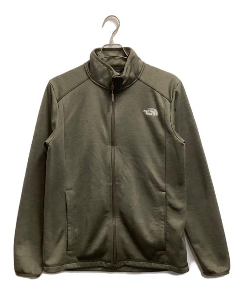 THE NORTH FACE（ザ ノース フェイス）THE NORTH FACE (ザ ノース フェイス) フルジップスウェット カーキ サイズ:Mの古着・服飾アイテム