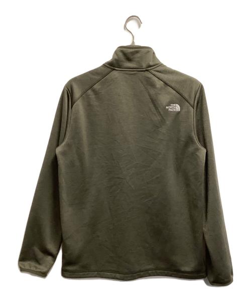 THE NORTH FACE（ザ ノース フェイス）THE NORTH FACE (ザ ノース フェイス) フルジップスウェット カーキ サイズ:Mの古着・服飾アイテム