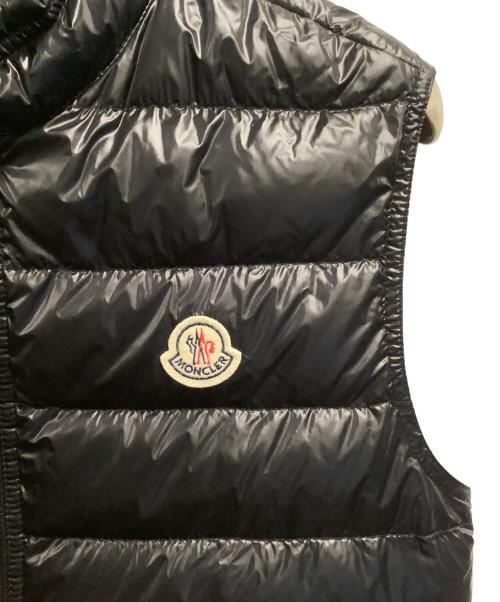 MONCLER（モンクレール）MONCLER (モンクレール) ダウンベスト ブラック サイズ:サイズ１の古着・服飾アイテム