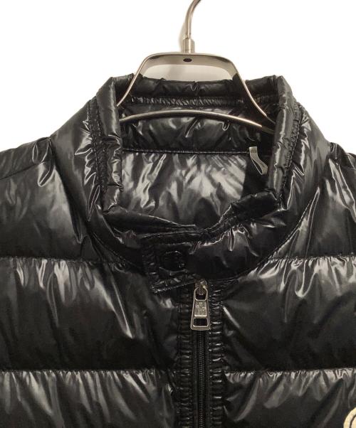 MONCLER（モンクレール）MONCLER (モンクレール) ダウンベスト ブラック サイズ:サイズ１の古着・服飾アイテム